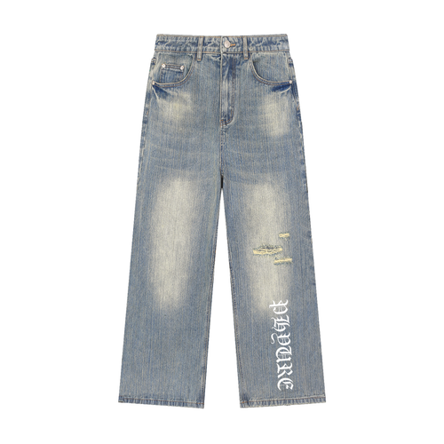 PHYURE  Distressed Denim Jeans